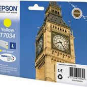 Epson T7034-C13T70344010 Sarı Kartuş