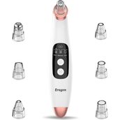 Eragon 6 In 1 Şarjlı Vakumlu Siyah Nokta Cilt Temizleyici Yüz Temizleme Cihazı - Beyaz