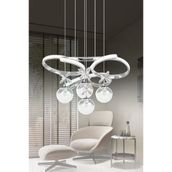 Eray Aydınlatma 9278-50 KR Krom 4 Toplu Led Avize