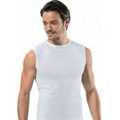 Erdem 1195 Ribana Kolsuz 3'lü Paket Beyaz Erkek Fanila