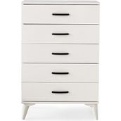 Erezoğulları Mobilya Kumsal 5 Çekmeceli Şifonyer 70X46X105CM - Krem Rengi
