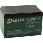 Ergün Collection Orbus Kıjo 12 Volt 14 Amper Elektrikli Bisiklet Aküsü (150X97X95 Mm)