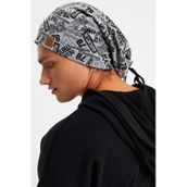 Erkek 4 Mevsim %100 Pamuklu, Esnek, Ultra Yumuşak Hafif, Terletmez, Ip Detaylı Penye Şapka - Standart / Gri Desen Gri Desen