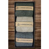 Erkek Koyun Yünü Lambswool Kışlık 3'lü Set Çorap