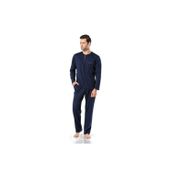 Erkek Siyah Uzun Kollu Pijama Takımı 5454