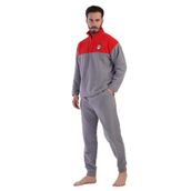 Erkek Uzun Kol Polar Gri Pijama Takım C2T8N1O303 GRİ XXL
