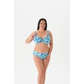 Eros 4023BK Balenli Toparlayıcı Mint Yeşili Bikini