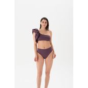 Eros 4310BK Tek Omuz Mürdüm Bikini
