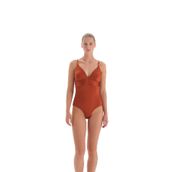 EROS Örme Üçgen 24SW85045EGB Kadın Mayo, Kahverengi, 42