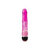 Erox Klasik Jel Dokulu Vibratör Pink