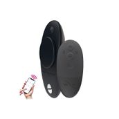 Erox Moxie + App And Remote Controlled Wearable Panty Vibrator Black