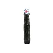 Erox Vibes Black Kademeli Titreşimli Jel Vibratör 23 Cm