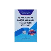 Eş Anlamlı ve Karşıt Anlamlı Sözcükler Sözlüğü - Bilim ve Kültür Yayınları