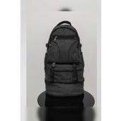 ESCAPE Outdoor Kanvas Kumaş Siyah Körüklü Büyük Boy Dağcı Sırt Çantası 508