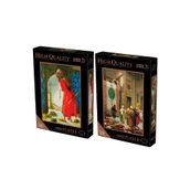 Eser Puzzle 2X1000 Parça 48X68 cm Puzzle Halı Tüccarı / Kaplumbağa Terbiyecisi