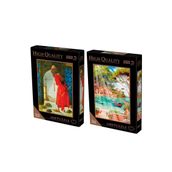 Eser Puzzle 2X1000 Parça 48X68 cm Puzzle Kaplumbağa Terbiyecisi / Sorrento Harbour