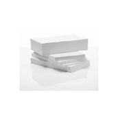esila KAĞITÇILIK Dış Tic. Ltd. Şti. 6x14,5 Cm 100 Adet Davetiye Nişan Nikah Organizasyon Toka Kartı Için Bristol (0,0594 KG)