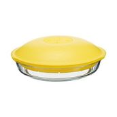 Esmo Home 59524T00 Buharda Pişirici, 28.5 x 27 x 9.5 Cm, Mikrodalgaya Uygun, Cam - 1BW-Beyaz