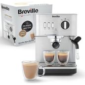 Espresso Makinesi Otomatik ve Manuel, Cappuccino ve Latte Makinesi,15 Bar Pompa, Buhar Çubuğu