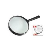 Esranın Dünyası Nikula-Plastik Siyah Yuvarlak Kolu 100MM Dia Büyüteç 5x Büyüteç ()