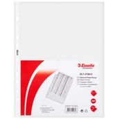 Esselte 4798 A4 100'lü Şeffaf Poşet Dosya