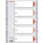 Esselte SLT-100103 1-5 Rakamlı Seperatör