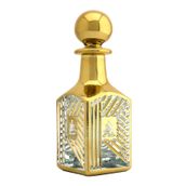 Esved PX002-2 150 ml Gold Parfüm Esans Boş Cam Dekorotif Vitrin Şişesi
