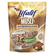 Eti 250 gr Lifalif İnce Öğütülmüş Yulaflı Fındıklı Kakao Çekirdekli Kakaolu Müsli
