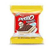 Eti 26 gr Petito Bol Sütlü Kremali Sade Kakaolu Gofret