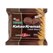 Eti Burçak Kakao Kremalı Yulaflı 3'lü 246 gr Bisküvi