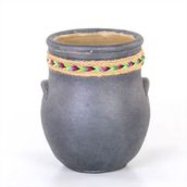 Euro Flora 12x20.5 cm Küp Beton Saksı