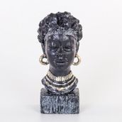 Euro Flora 13x9x30 cm Afrikalı Kadın Büst