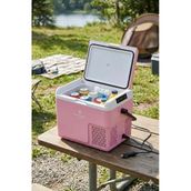 Evacool Evag20 12/24V Pembe 18 Litre Kompresörlü Oto Buzdolabı