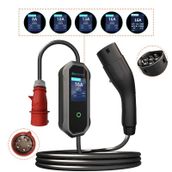 Evcharge Elektrikli Araç Taşınabilir Şarj Istasyonu 11 Kw 16a Tip-2 5x32a 5 Mt Tip2 Mobil Uygulama 11.0 KW