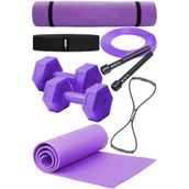 Evde Pilates Deneyimini Yükseltin: Tüm Ihtiyaçlarınızı Karşılayan Pilates Seti! - Mor