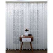 Evdepo Home Ekstraforlu Pilesiz Tek Kanat Ekru 370x260 cm Tül Perde