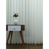 Evdepo Home Ekstraforlu Pilesiz Tek Kanat Ekru 380x270 cm Tül Perde