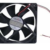 Evercool 120x120x25 mm 12V DC 2 Pin Plastik Kasa Fanı
