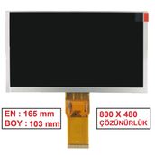 Everest EverPad DC-709 Siyah Dokunmatik Ön Tablet Camı