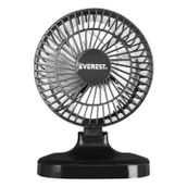 Everest FAN-503 7 inç Büyüklüğünde Masa Üstü Siyah Usb Fan Serinletici Vantilatör