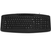 Everest KB-920 USB Kablolu 14 Multimedia Tuşlu Q Klavye black