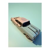 Everton RT-1954 Vintage Araba Görünümlü Bluetooth/Sd/Aux/Usb MP3 Player Şarjlı Hediyelik Radyo Müzik çalar