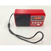 Everton RT-303BT Kırmızı Dijital Göstergeli Radyo