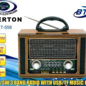 Everton RT-556 Bluetooth Fm-Usb-Tf-Aux Şarjlı Nostaljik Radyo