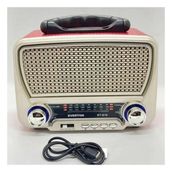 Everton RT-819 Güneş Enerjili Nostaljik Fm Aux Usb Müzik Çalar