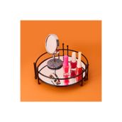Evidea Bath Siyah 9x21 cm Dokuz Telli Aynalı Organizer