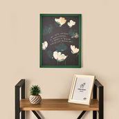 Evidea Deco Many Stories Yeşil Siyah 30x40 cm Duvar Panosu