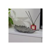 Evidea Deco Moena Gümüş 44x19 cm Dekoratif Tabak