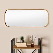Evidea Deco Zaha Bej 42x103 cm Ayna