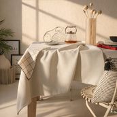 Evidea Faralya Soft Bej 140x220 cm Masa Örtüsü